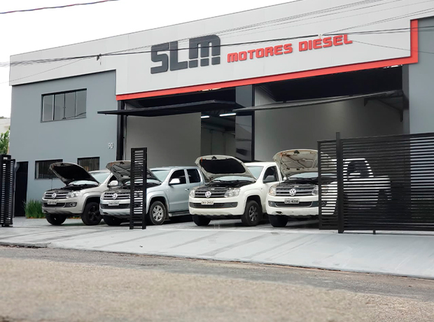 Fachada SLM Motores Diesel em Sorocaba/SP
